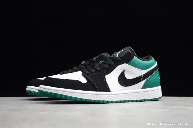 Official Maikesneakers White 553558-113 Green Jordan Mystic Air Low Black 1 0505
